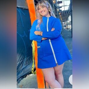 Nooworks Art Teacher Tunic in Marine Blue